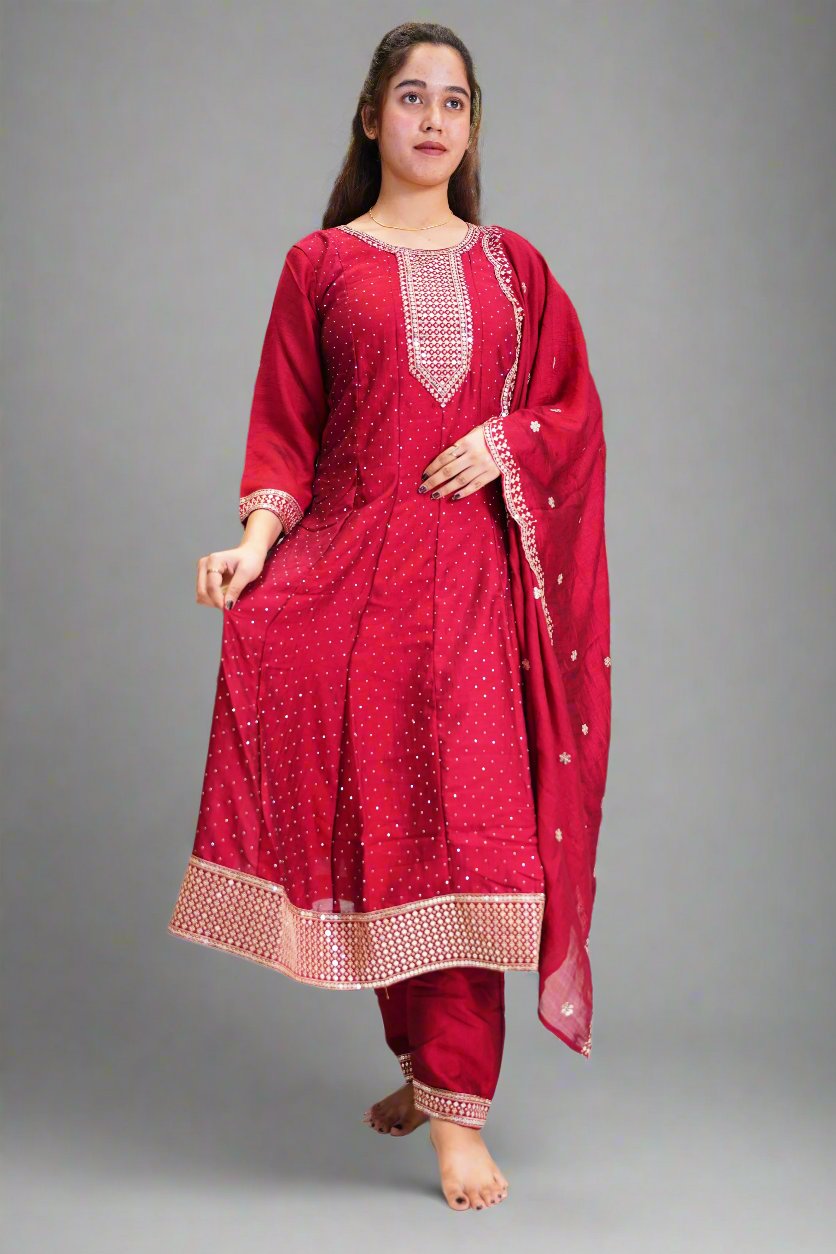 Ethnic Elegance Anarkali