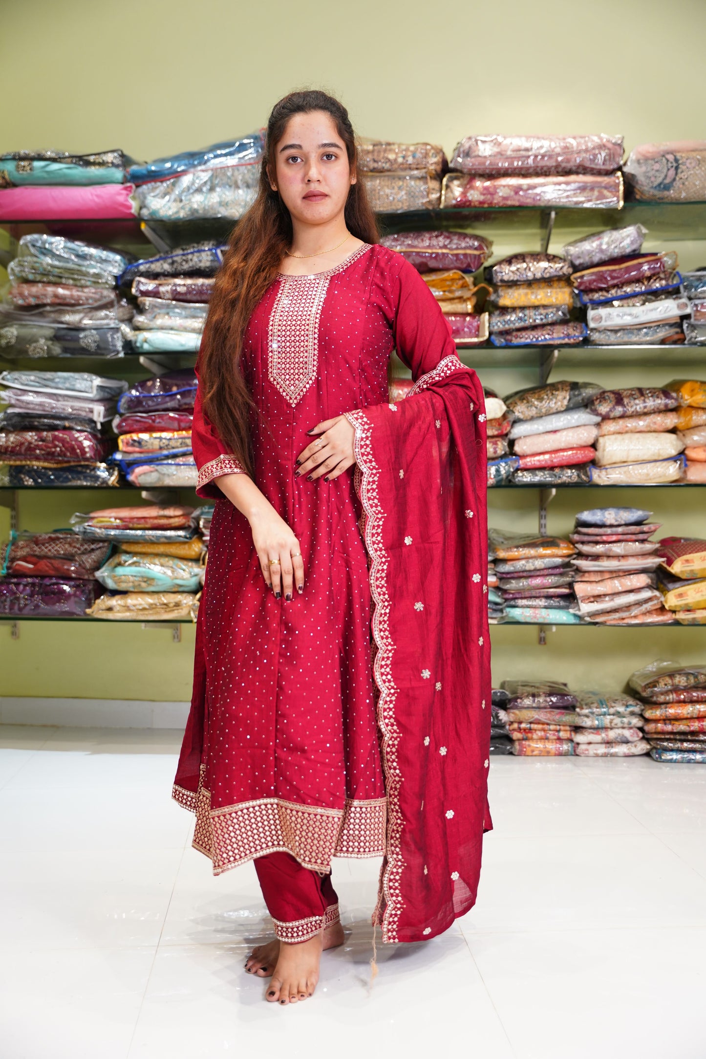 Ethnic Elegance Anarkali